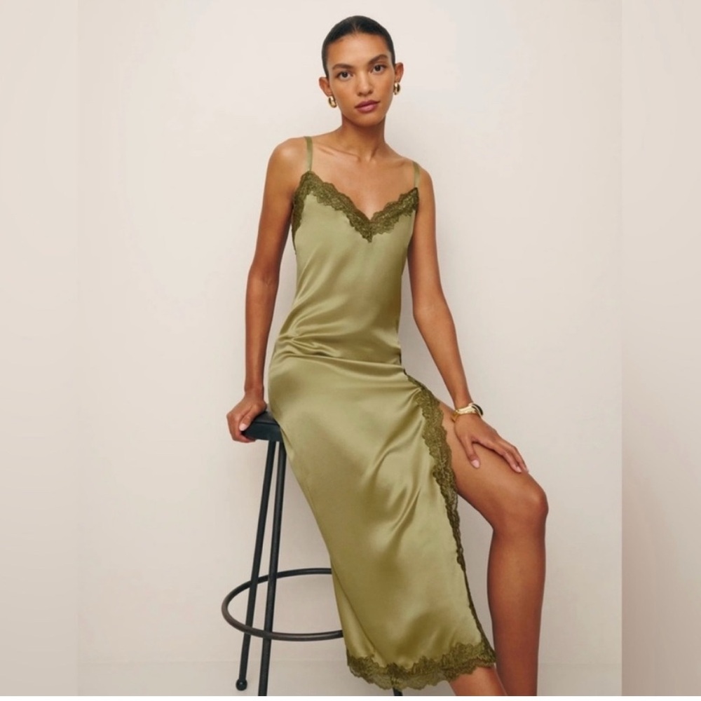 New slip dress reformation